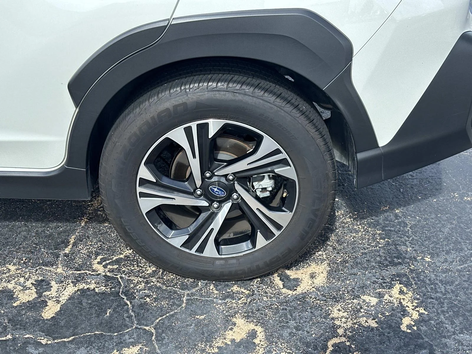 Certified Used 2024 Crystal White Pearl Subaru Premium AWD image 9