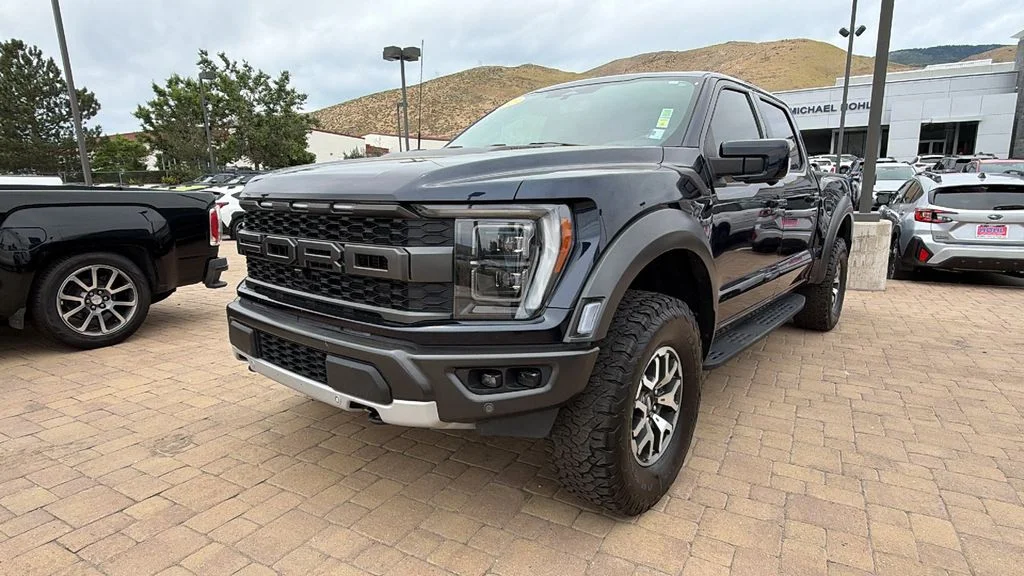 Used 2023 Blue Metallic Ford Raptor image 7