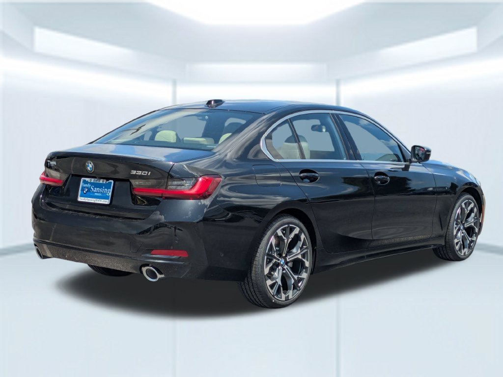 New 2026 Black Sapphire Metallic BMW 330i image 5