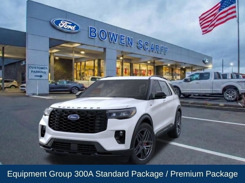 New 2026 Star White Metallic Tri-Coat Ford ST-Line image 2
