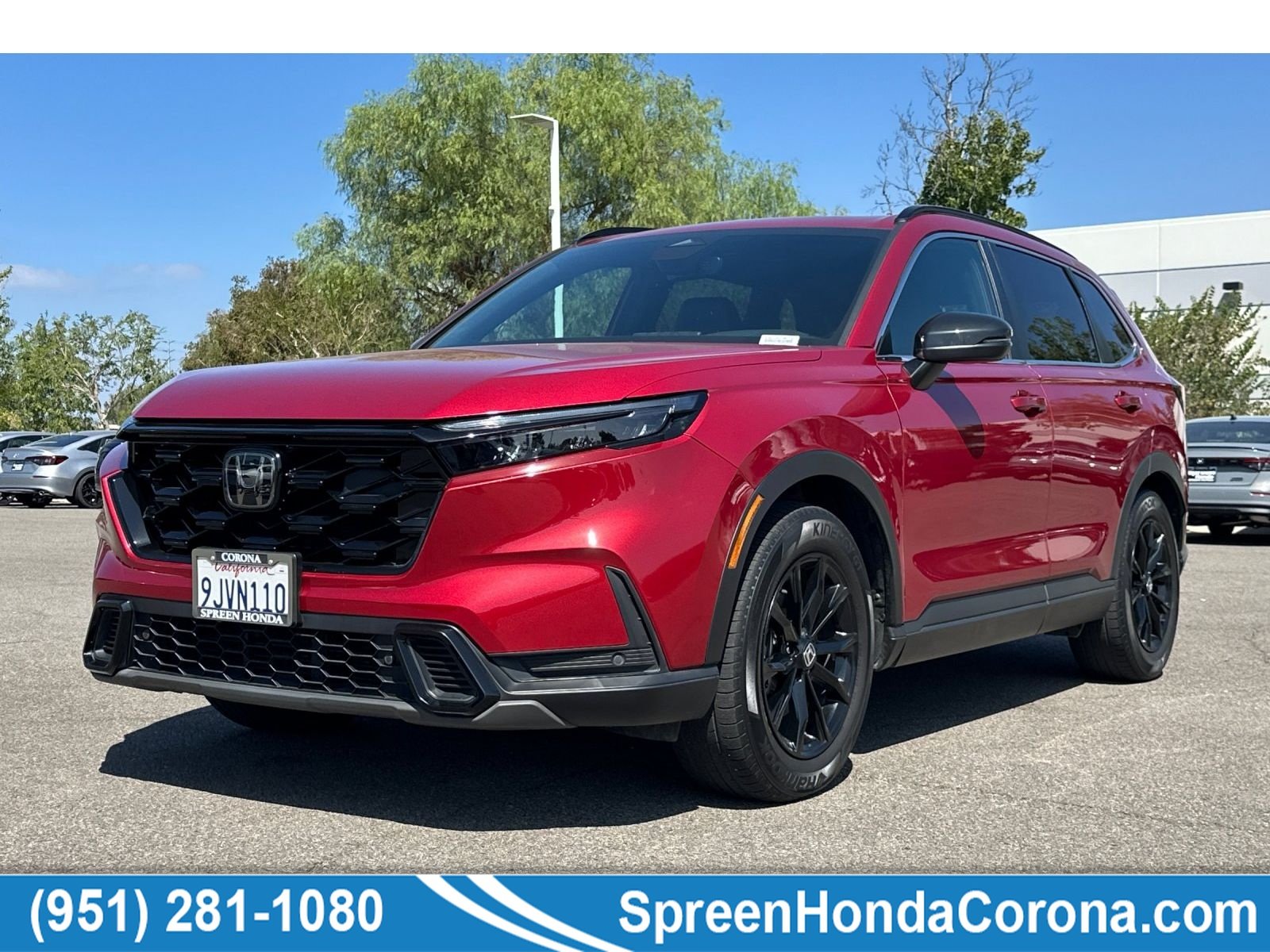 Used 2024 Radiant Red Metallic Honda Sport-L image 1