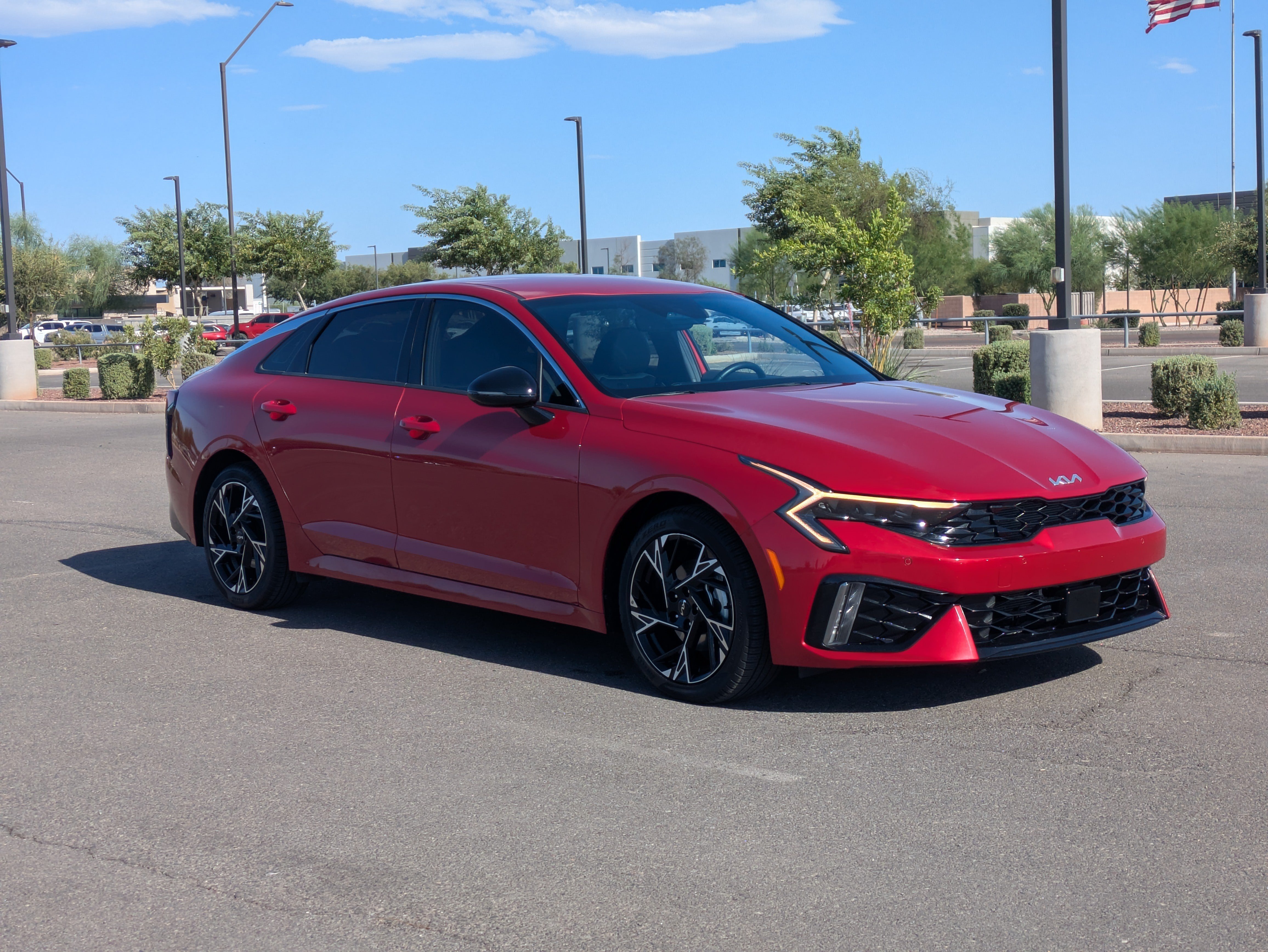 Used 2025 Runway Red Kia GT-Line image 7