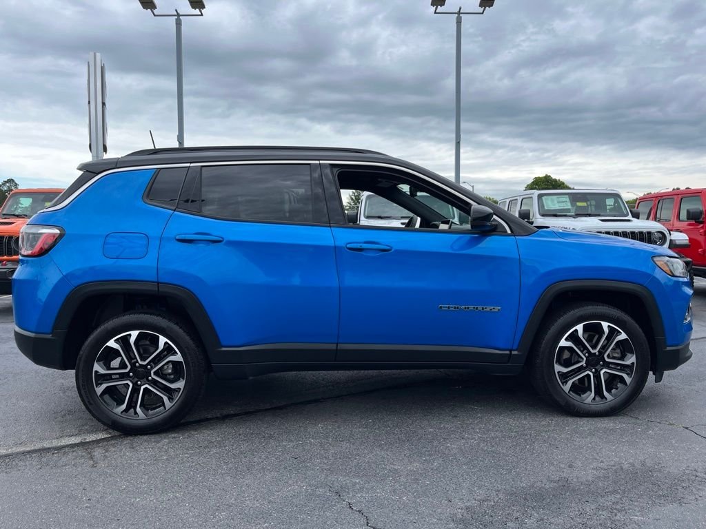 Used 2023 Laser Blue Jeep Limited image 29