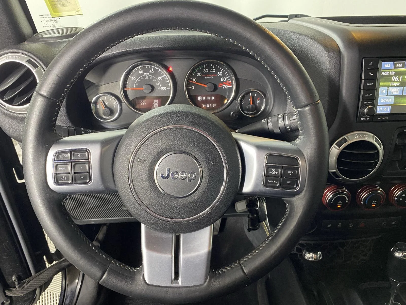 Used 2017 Black Clearcoat Jeep Rubicon Hard Rock image 13