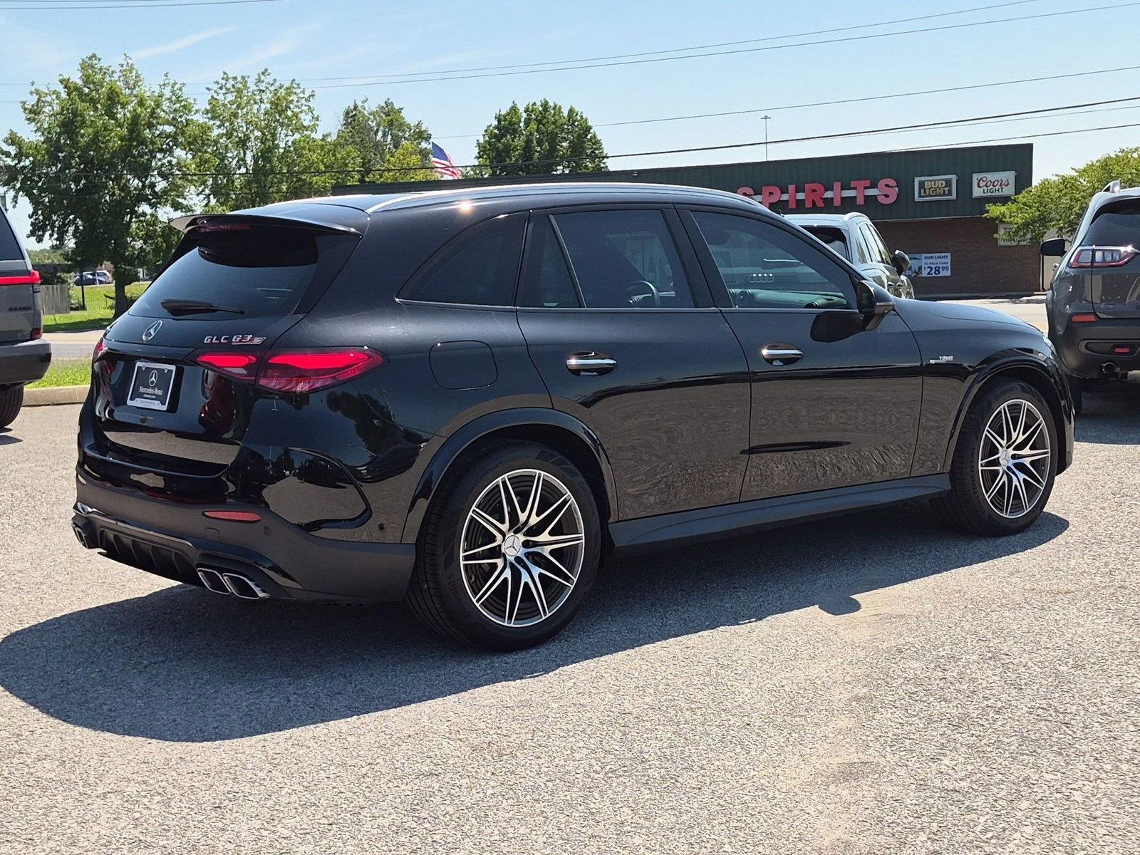 Used 2025 Obsidian Black Metallic Mercedes-Benz AMG® GLC 63 S E Performance image 5
