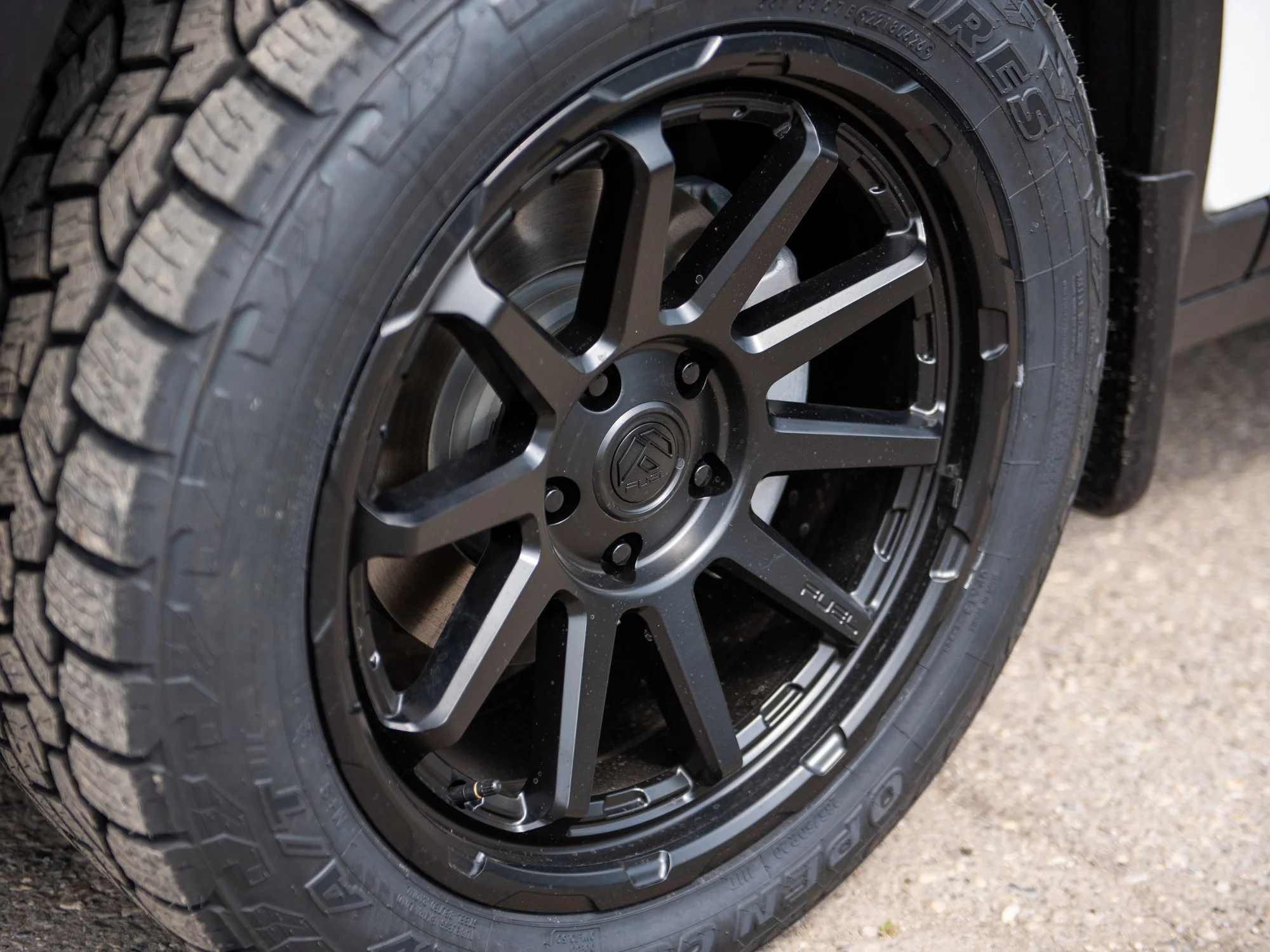 New 2026 White Jeep 85th Anniversary*, Toyo Open Country AT3s, Fuel Wheels image 3