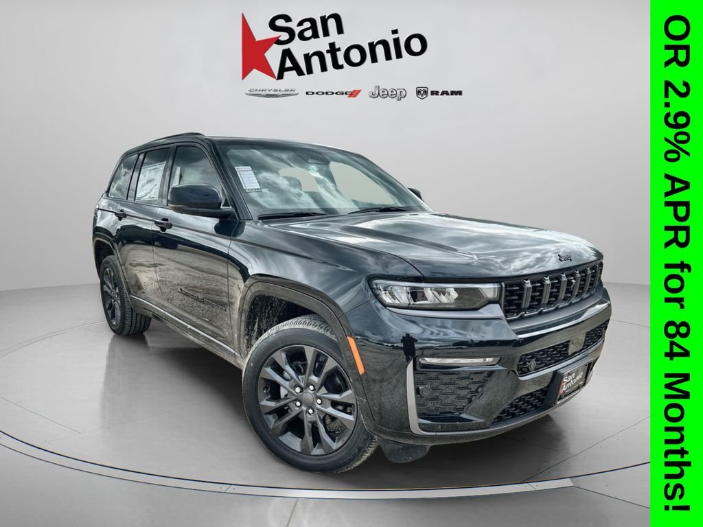 New 2026 Diamond Black Crystal Pearl-Coat Exterior Paint Jeep Limited Reserve image 1