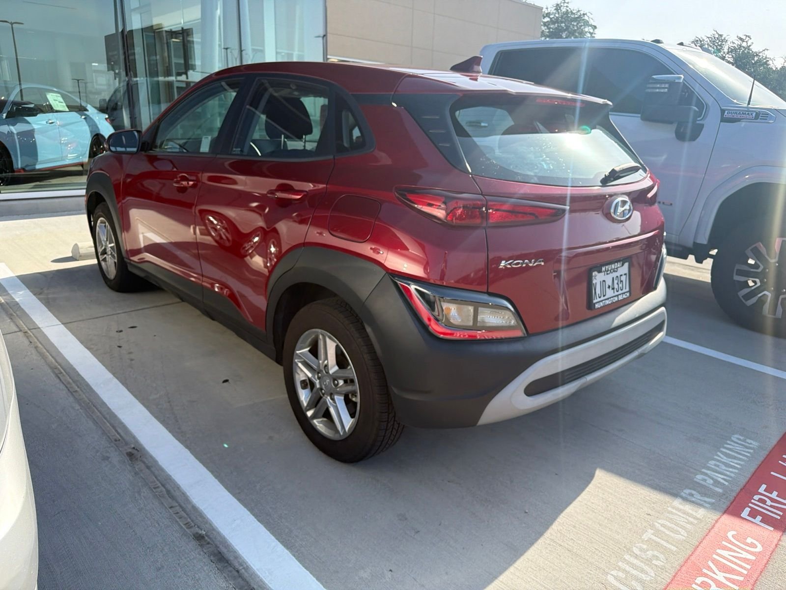 Certified Used 2023 Ultimate Red Hyundai SE image 6