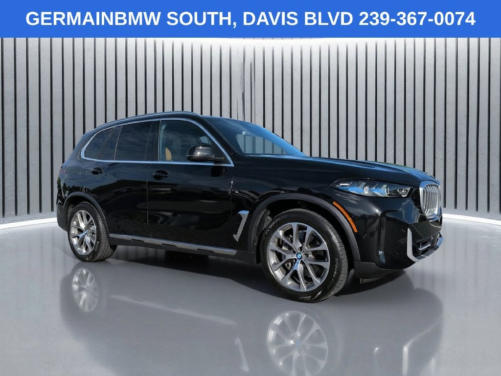 Certified Used 2024 Black Sapphire Metallic BMW sDrive40i image 3