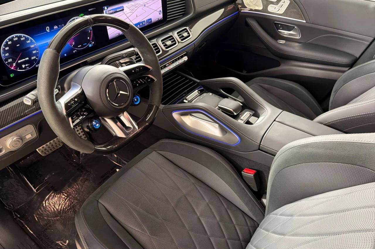 Certified Used 2024 Obsidian Black Metallic Mercedes-Benz AMG® GLS 63 image 9