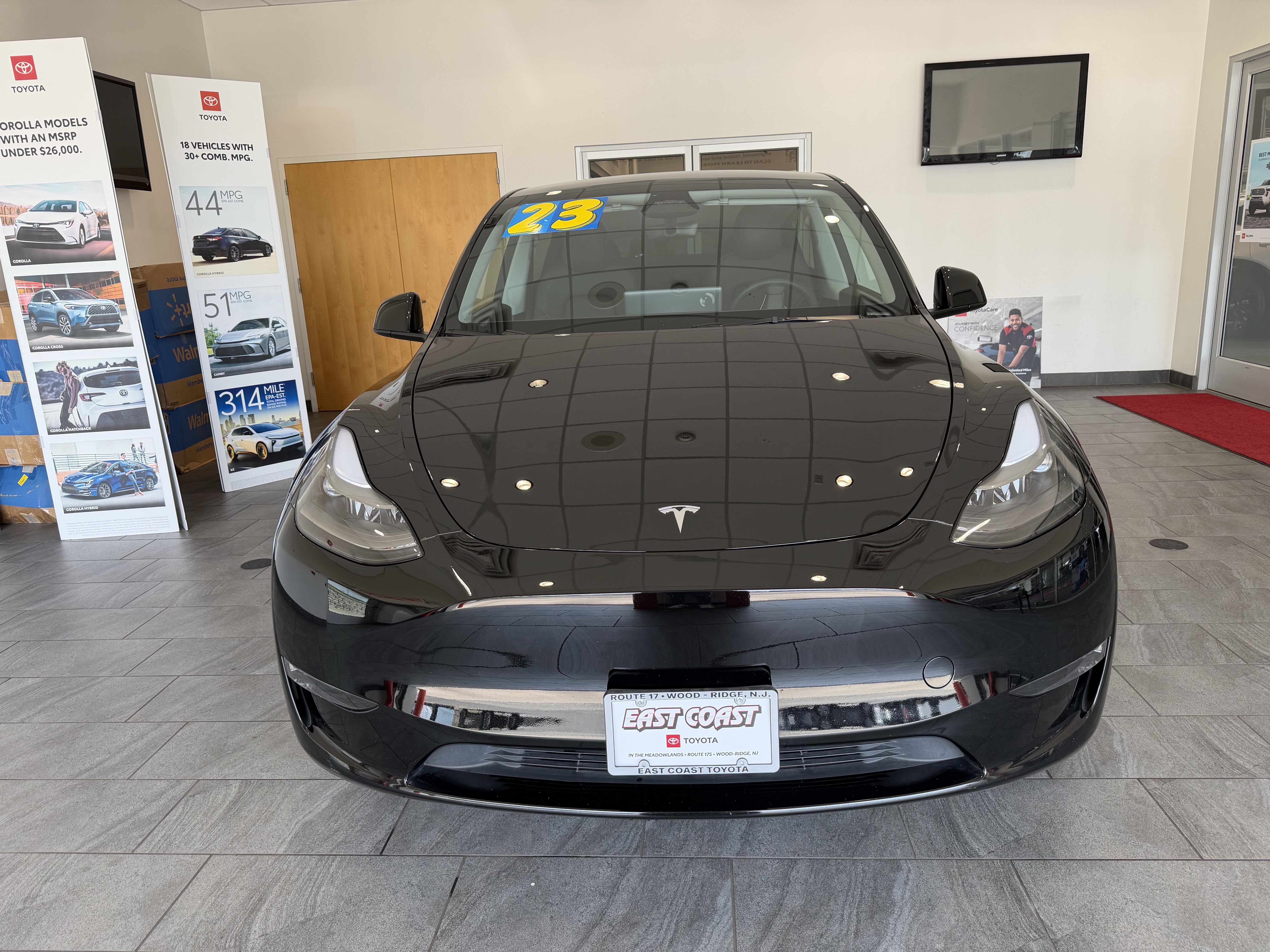 Used 2023 Tesla Model Y Long Range with VIN 7SAYGDEE0PA190789 for sale in Wood-Ridge, NJ
