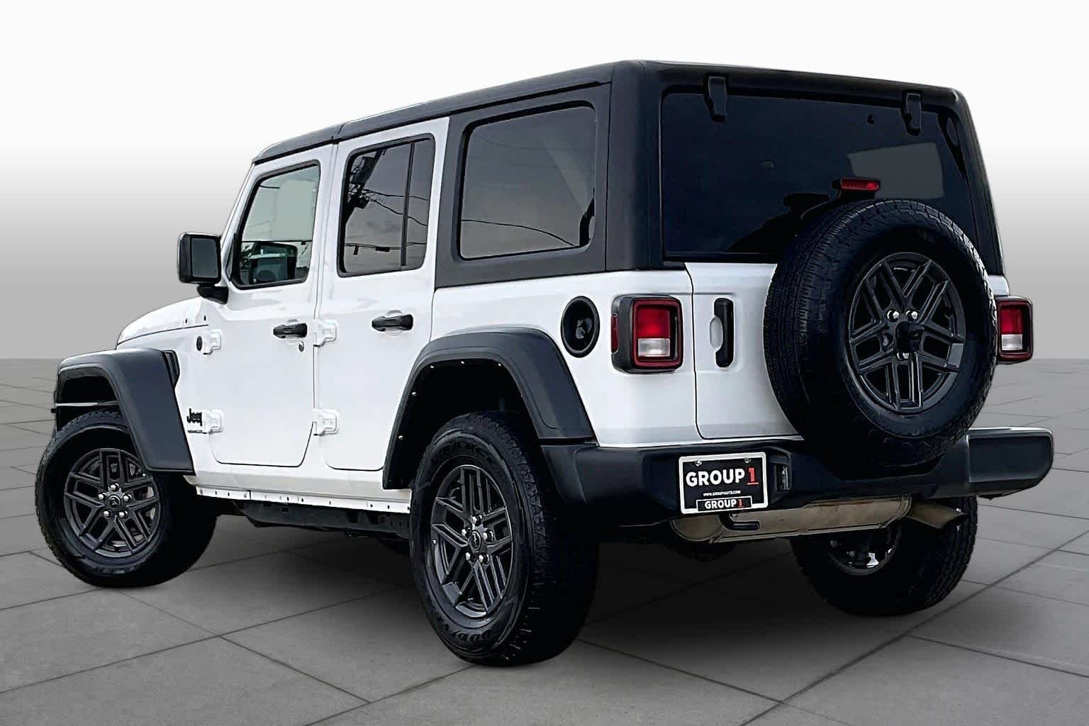 Used 2024 Bright White Clearcoat Jeep Sport S image 11