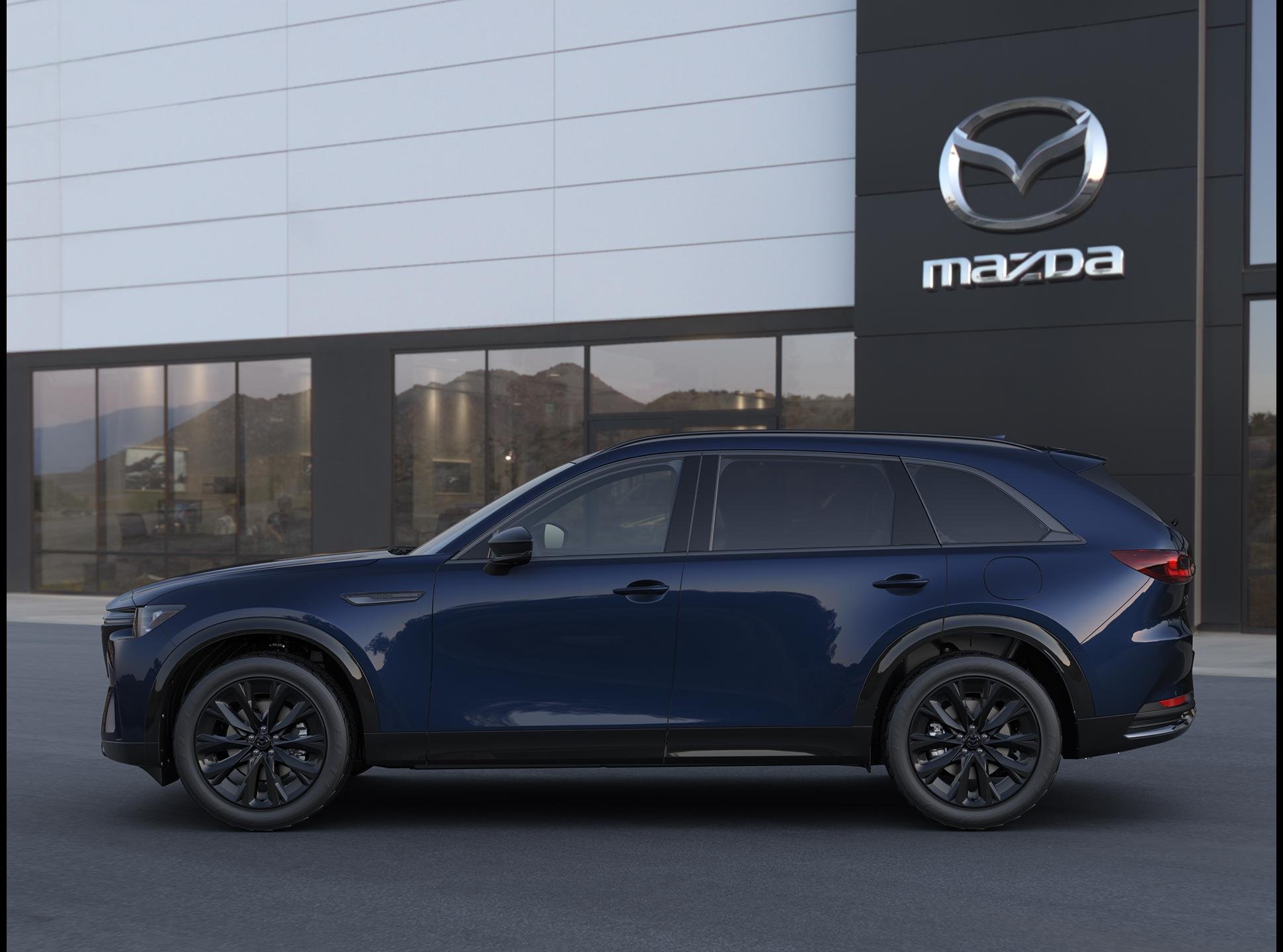 New 2026 Deep Crystal Blue Mica Mazda 3.3 Turbo S Premium Sport AWD image 3
