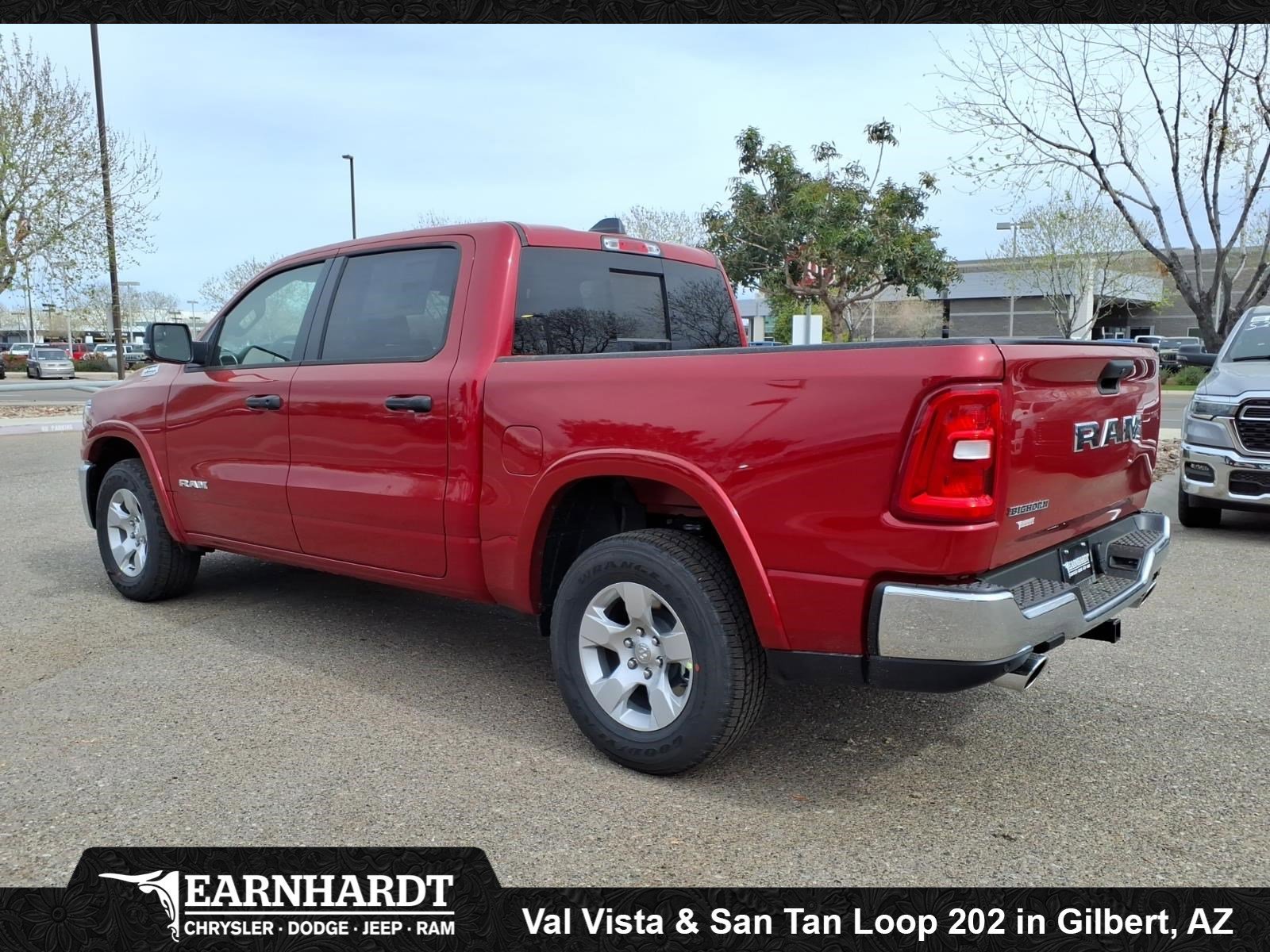 New 2026 Molten Red Pearl-Coat Exterior Paint RAM Big Horn image 4