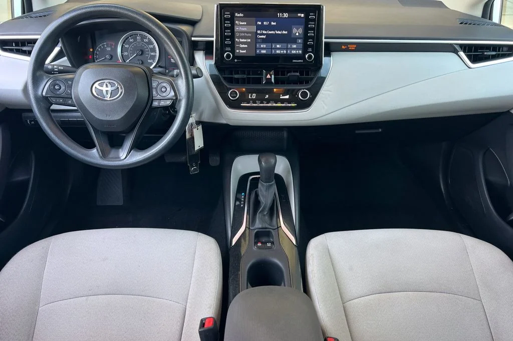Certified Used 2021 White Toyota LE image 15