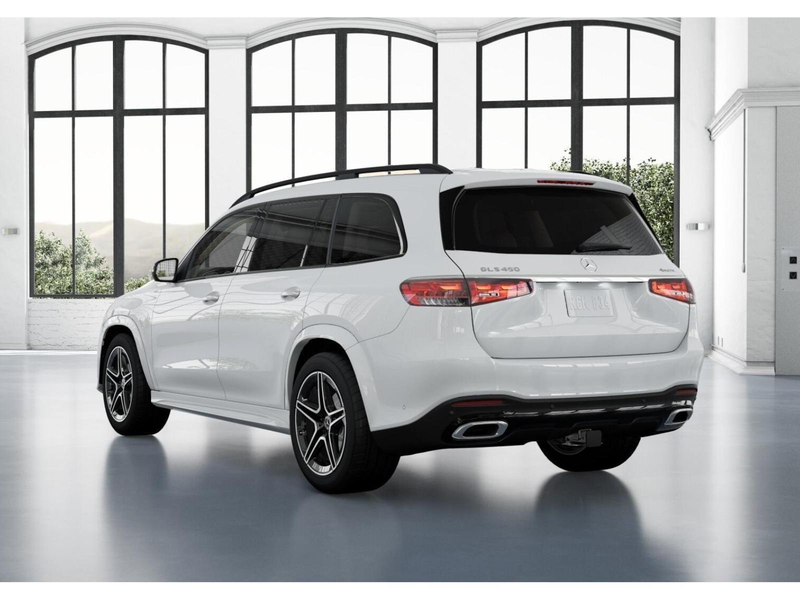 New 2026 Polar White Mercedes-Benz GLS 450 4D Sport Utility 4MATIC® image 71