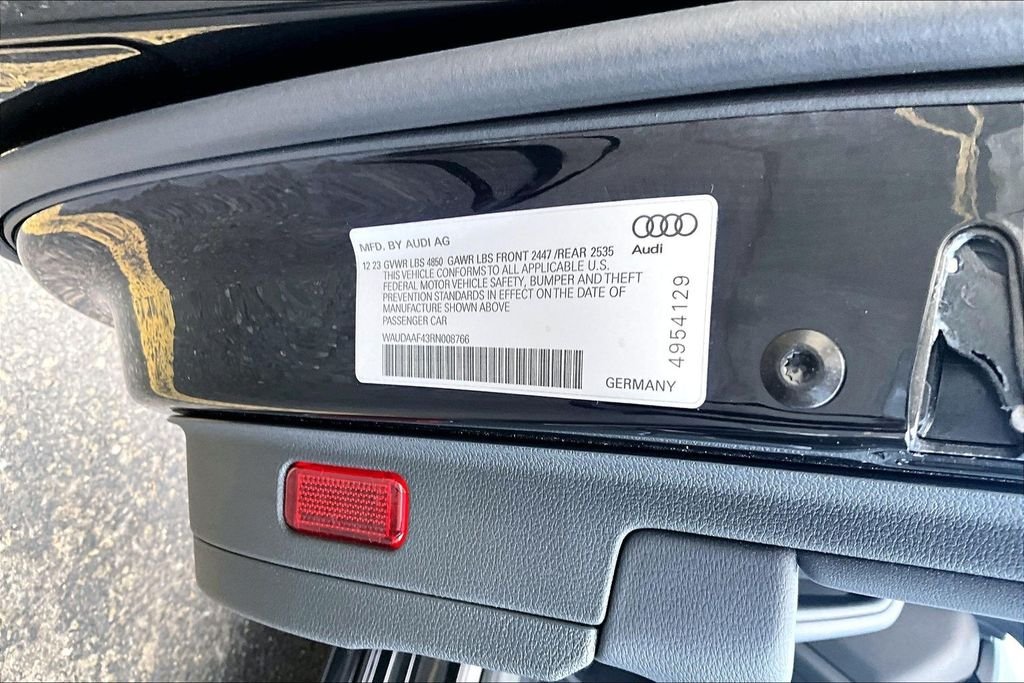 Used 2024 Black Audi 45 S line Premium image 19