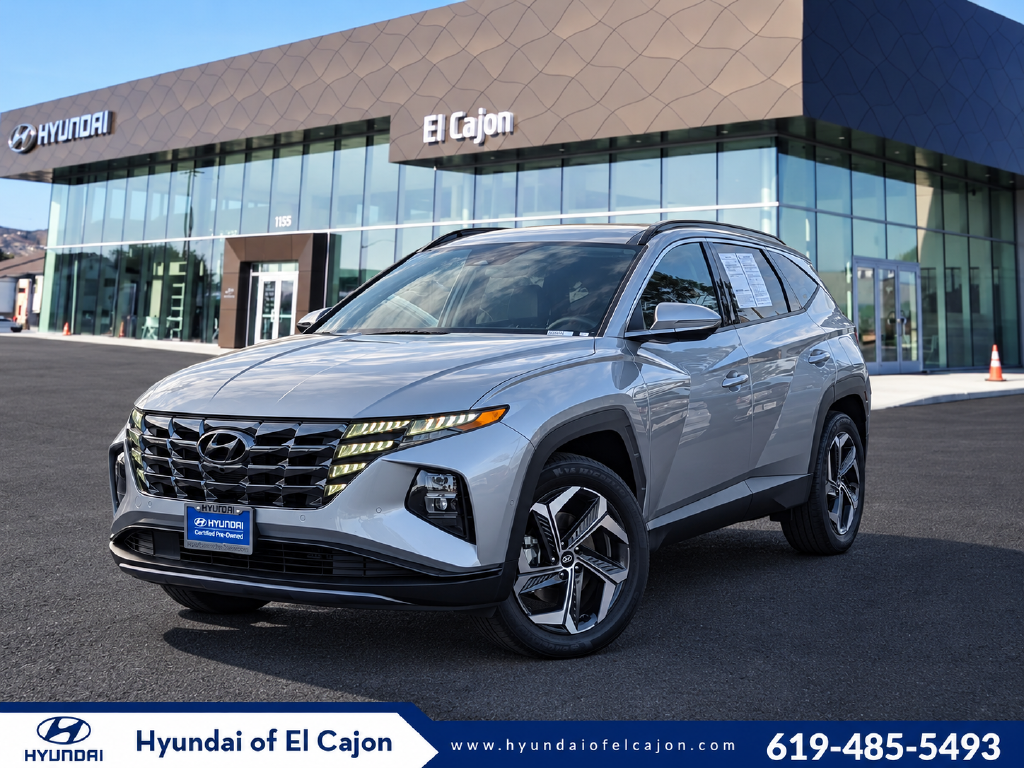 Certified Used 2023 Silver Hyundai Limited image 1