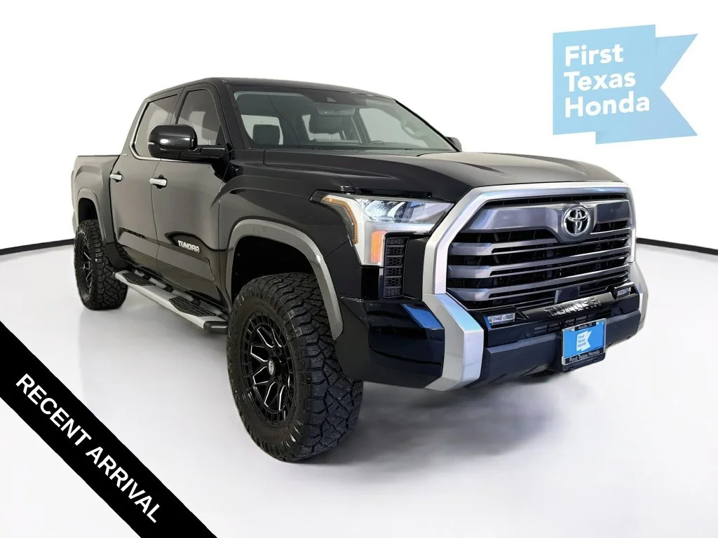 Used 2022 Midnight Black Metallic Toyota Limited image 1