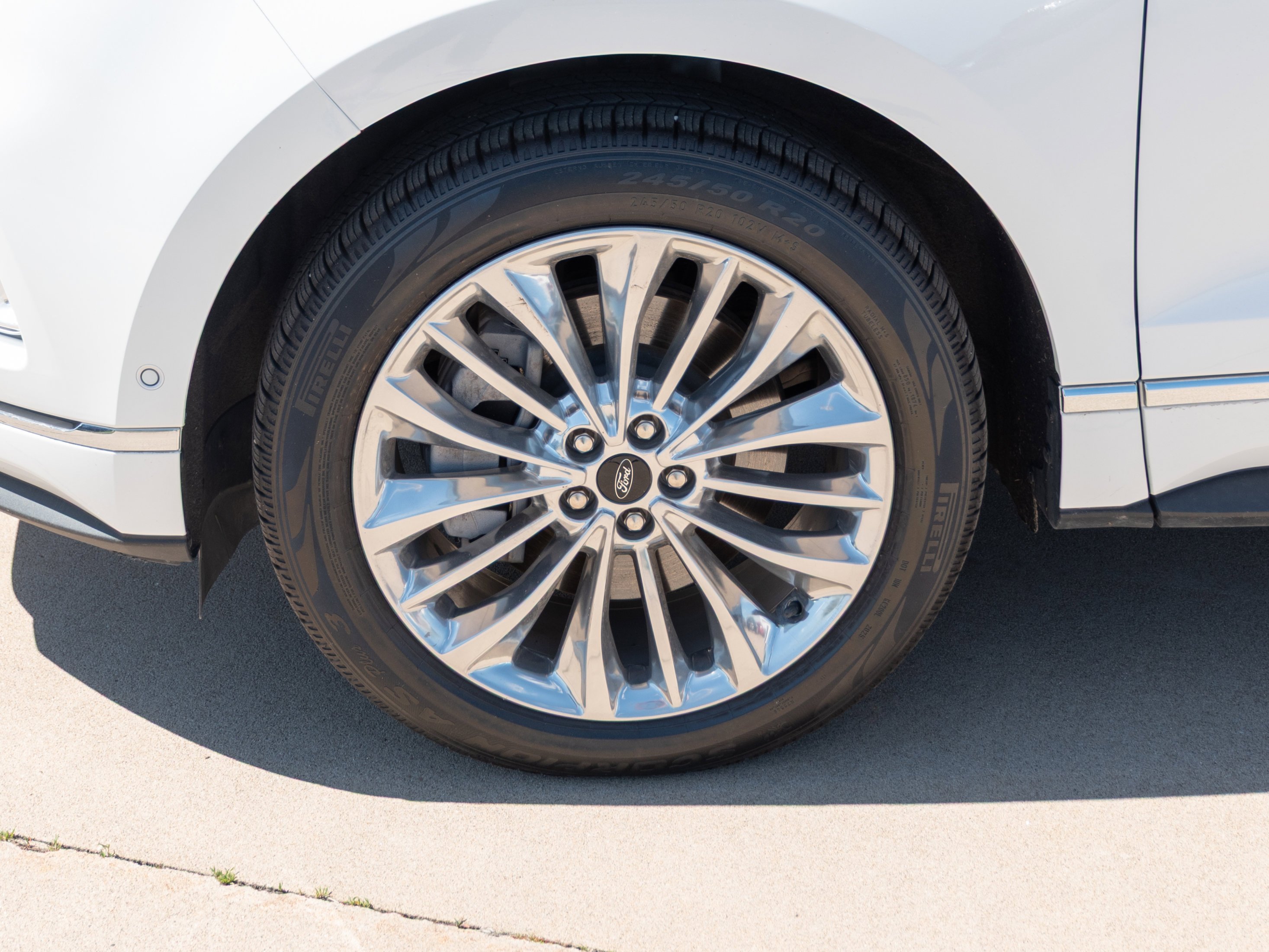 Used 2024 White Ford Titanium image 6
