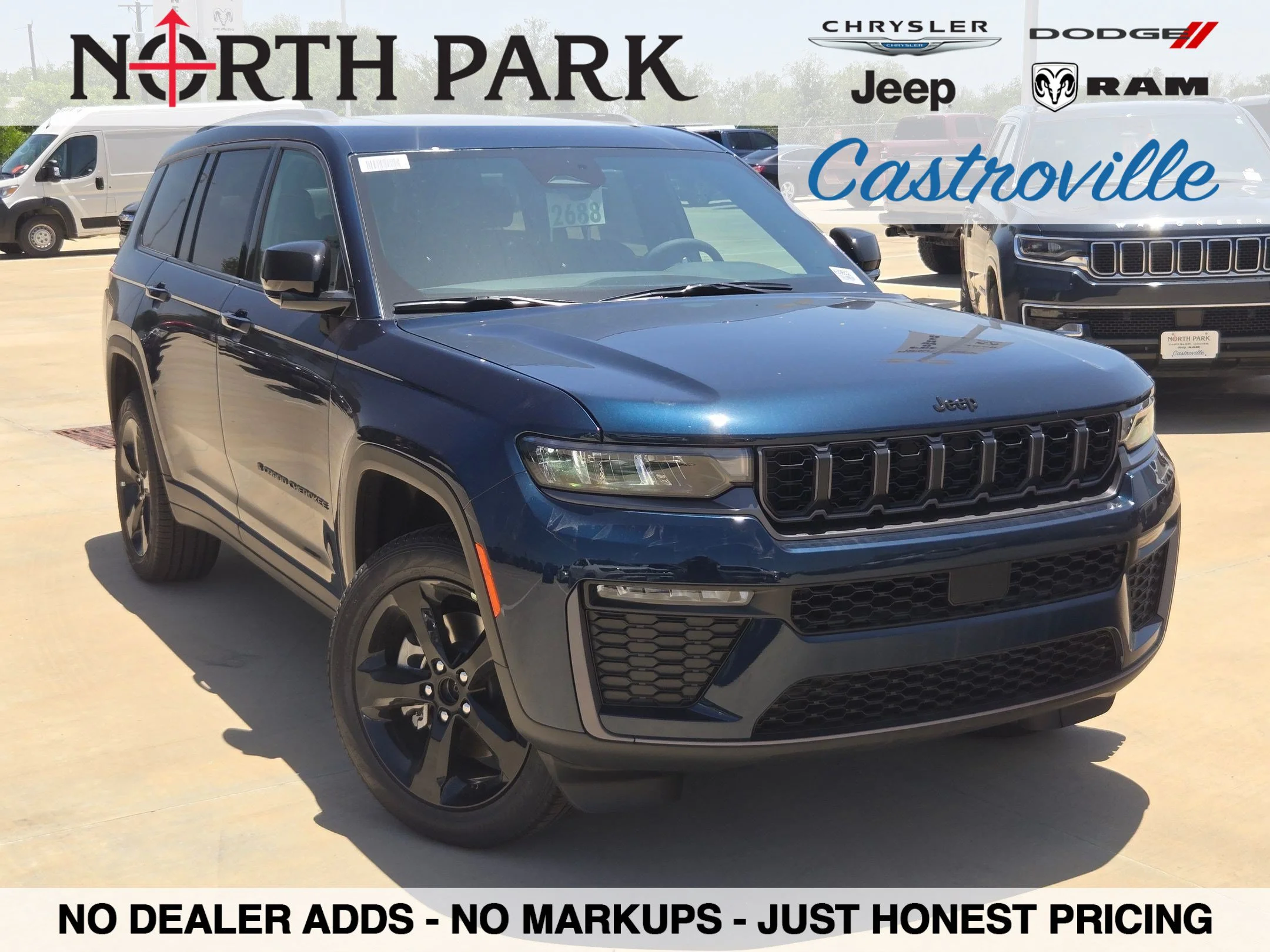New 2026 Fathom Blue Pearlcoat Jeep Limited image 1
