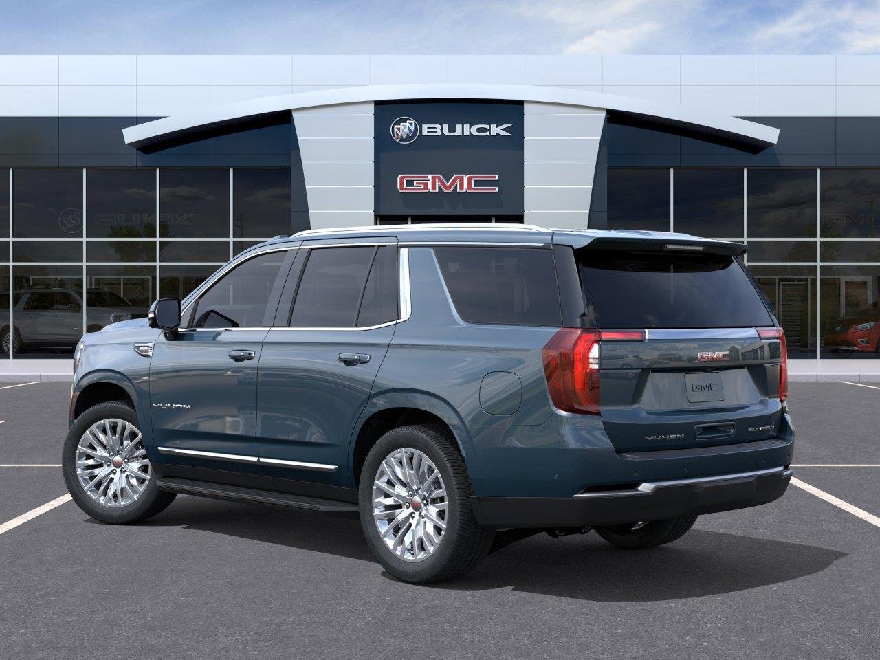New 2027 Downpour Metallic GMC Elevation image 3