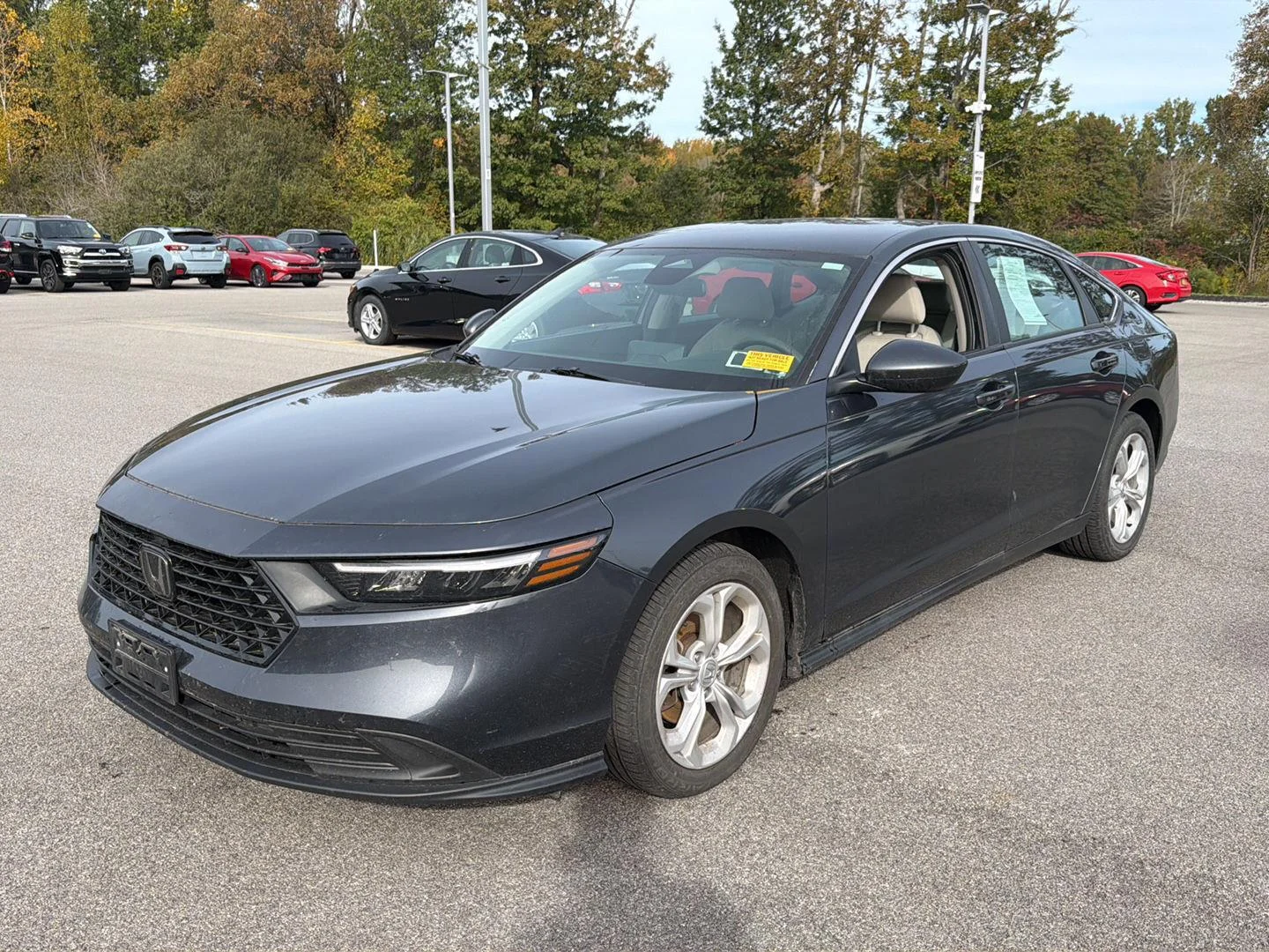 Used 2024 Meteorite Gray Metallic Honda LX image 7