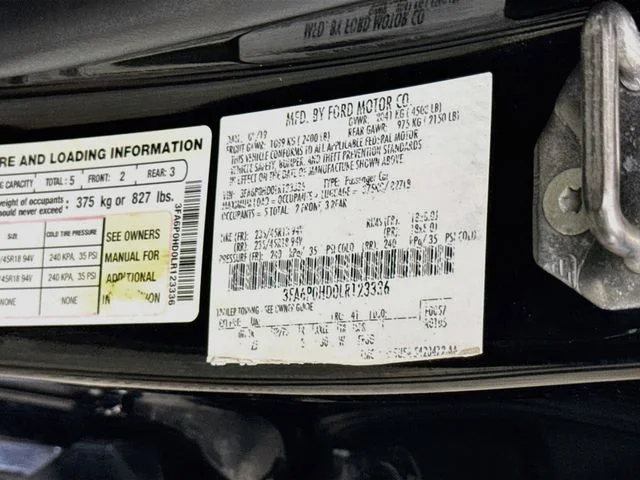 Certified Used 2020 Black Metallic Ford SE image 32