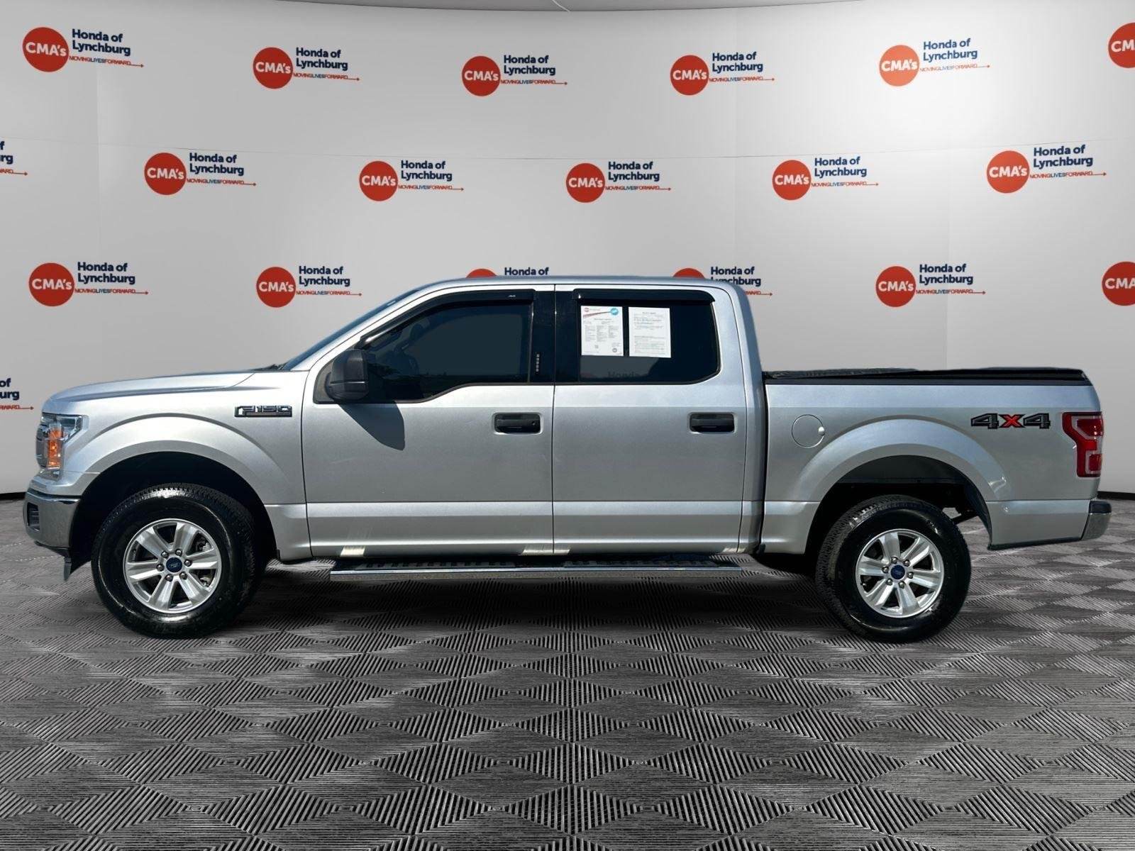 Used 2018 Ingot Silver Metallic Ford XLT image 2