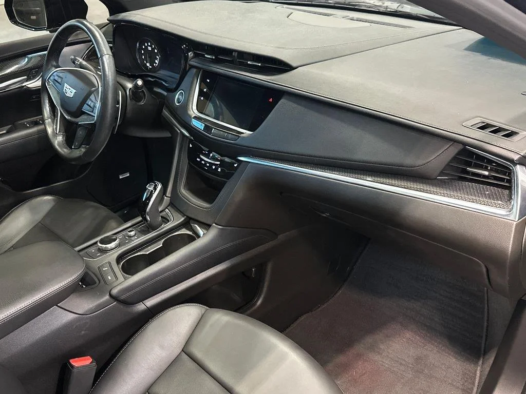 Used 2023 Stellar Black Metallic Cadillac AWD Sport image 34