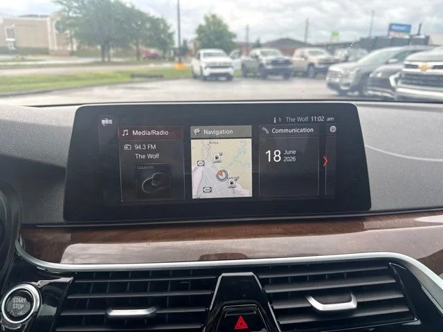 Used 2018 Black BMW 540i xDrive image 17