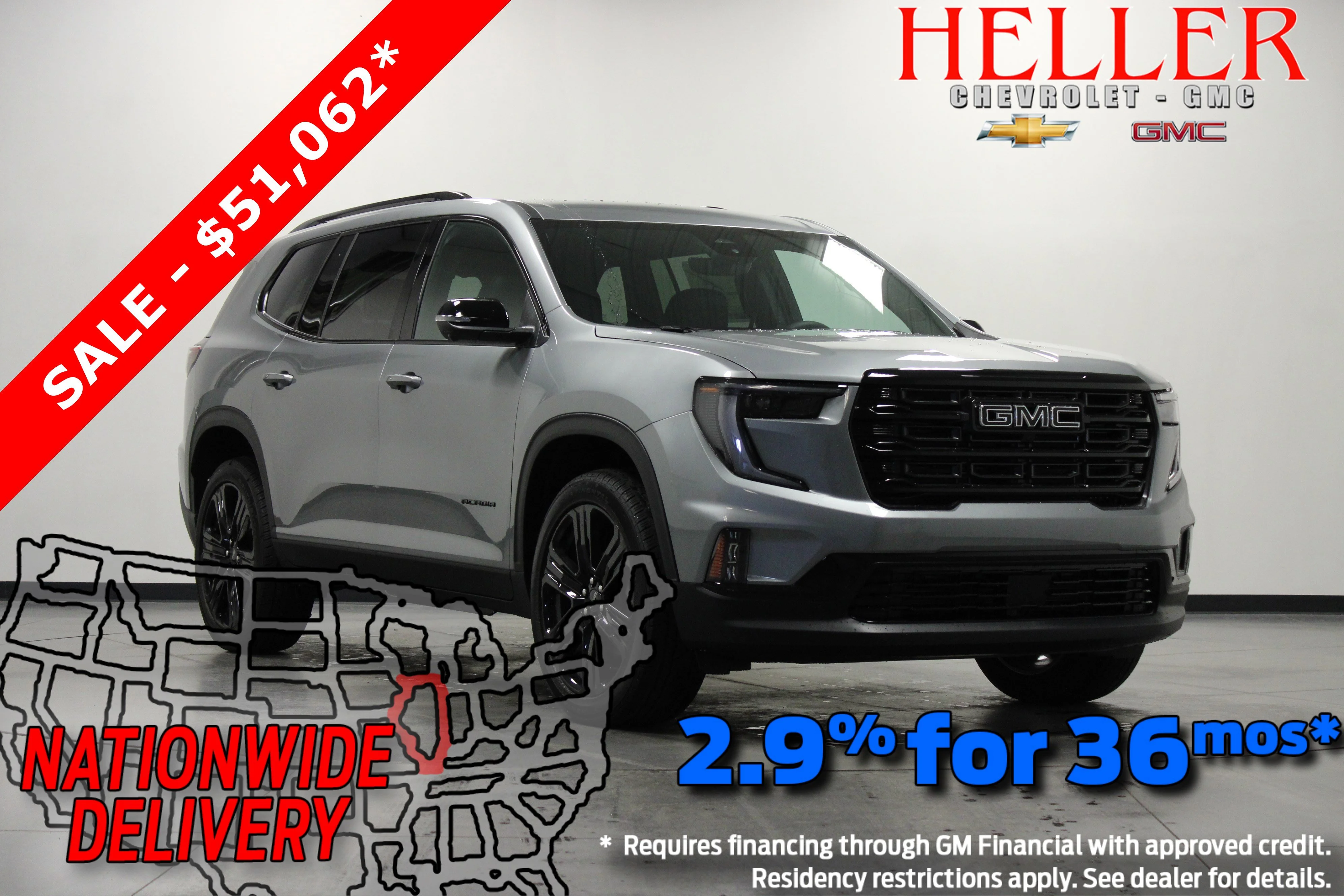 New 2026 Sterling Metallic GMC Elevation image 1
