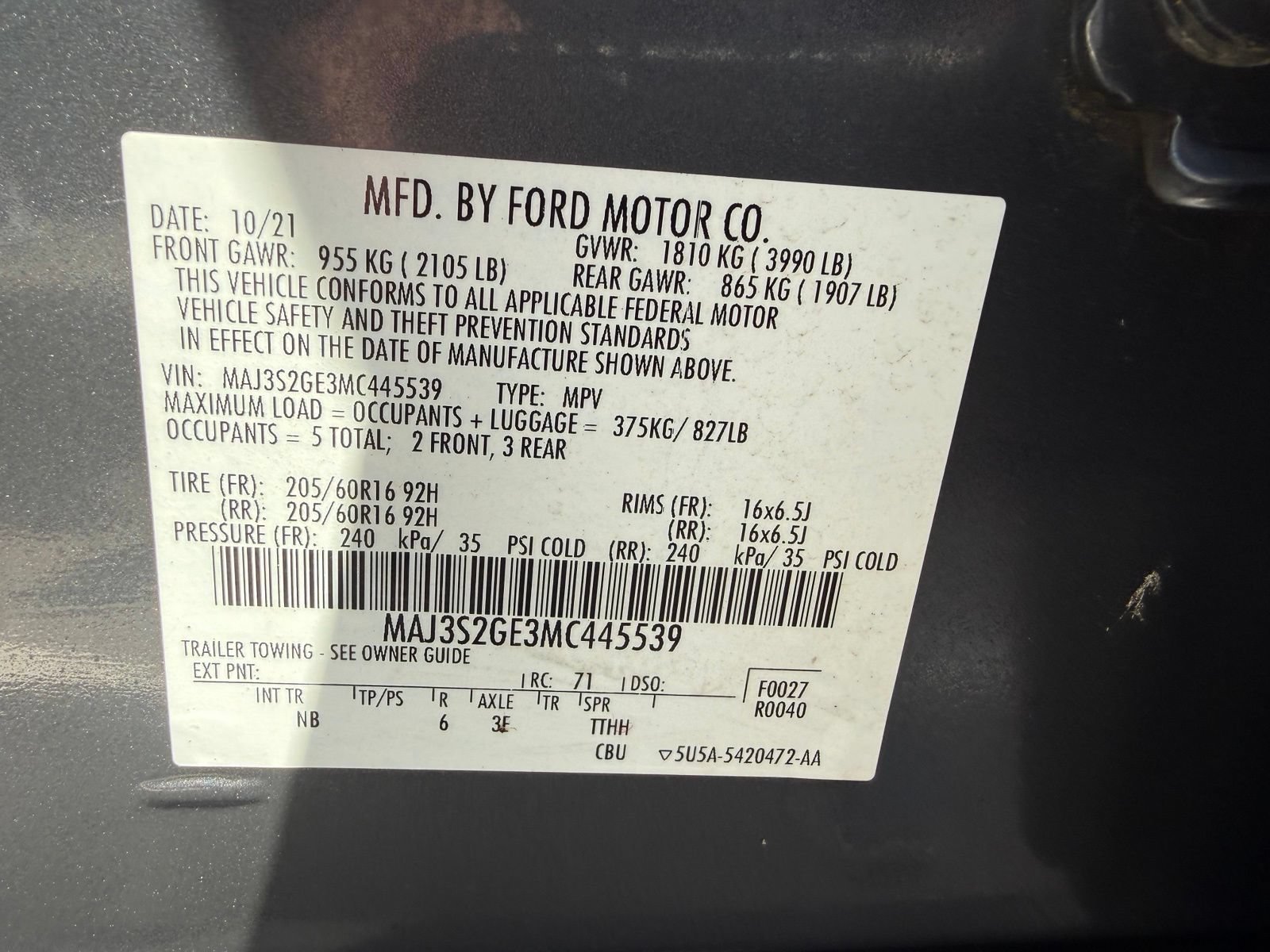 2021 Ford EcoSport SE - Photo 41
