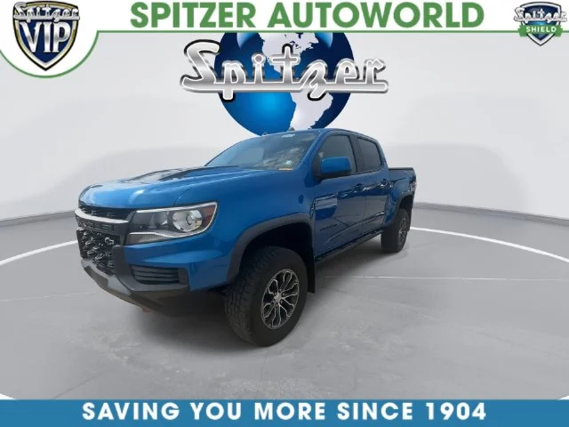 Used 2021 Blue Chevrolet ZR2 image 7