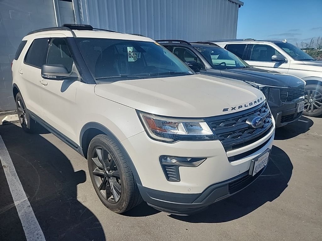 Used 2018 White Ford XLT image 1