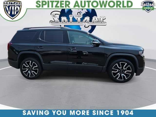 Used 2021 EBONY TWILIGHT METALLIC GMC SLT image 9