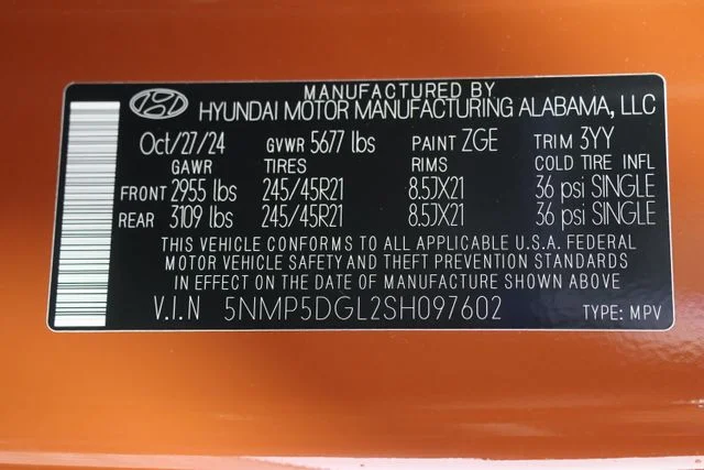 Used 2025 Orange Hyundai Calligraphy image 32