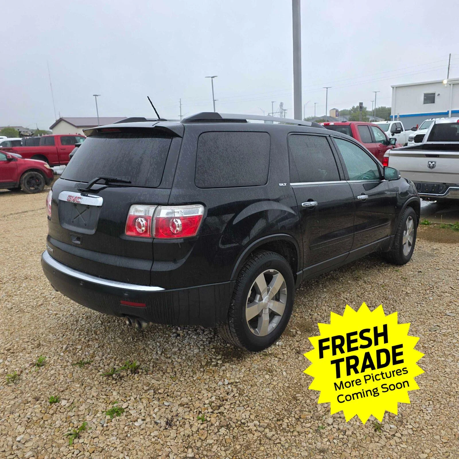 Used 2012 Carbon Black Metallic GMC SLT2 image 2