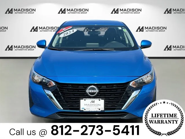 Used 2024 Blue Nissan SV image 2