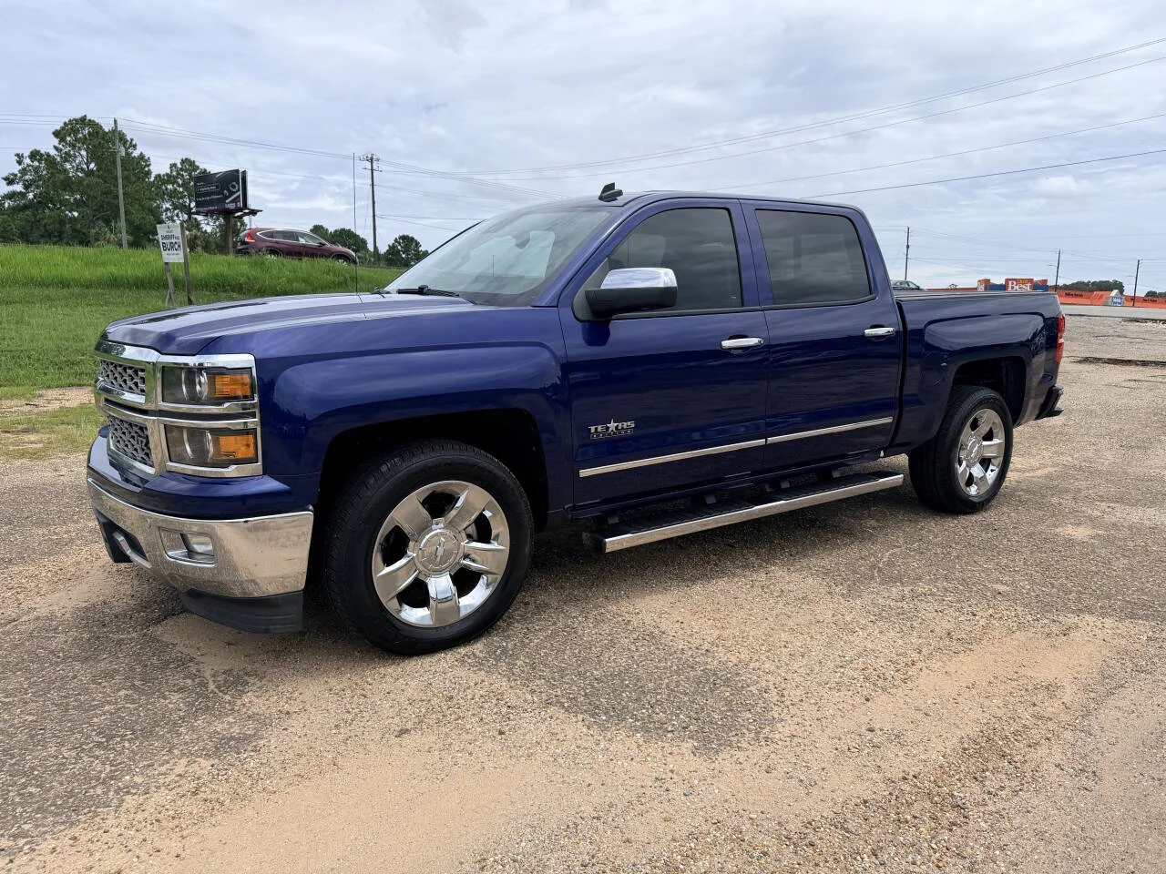 Used 2014 Blue Chevrolet LTZ Z71 4x2 4dr Crew Cab 5.8 ft. SB image 1