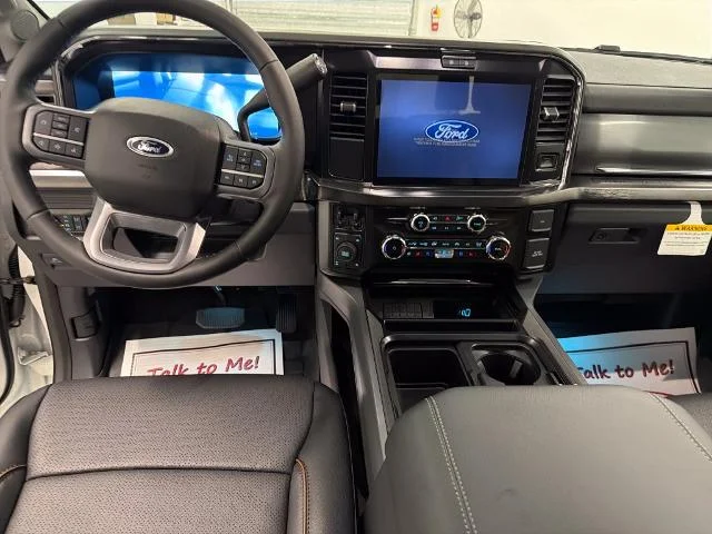 New 2026 Star White Metallic Tri-Coat Ford F-350® Lariat® image 33