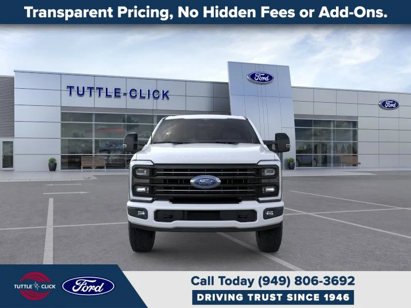 New 2026 Star White Metallic Tri-Coat Ford Platinum image 6