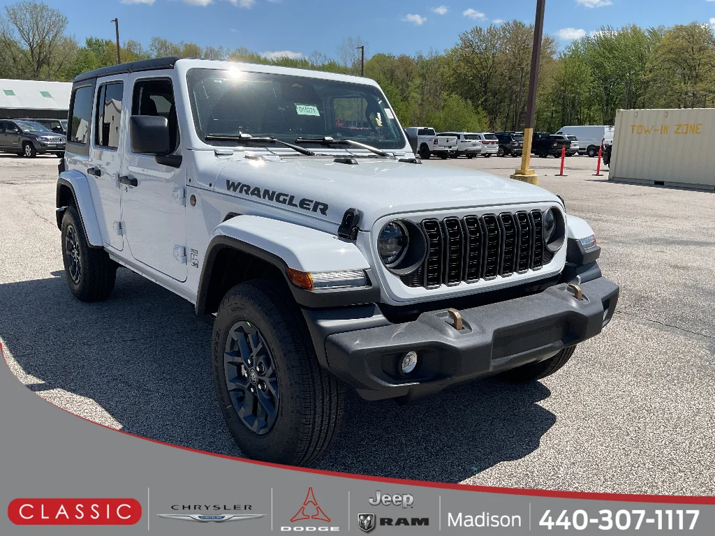 New 2026 Bright White Clearcoat Jeep 85th Anniversary image 1