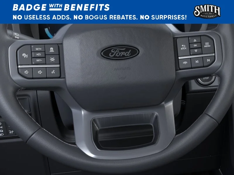 New 2025 Agate Black Metallic Ford XLT image 13