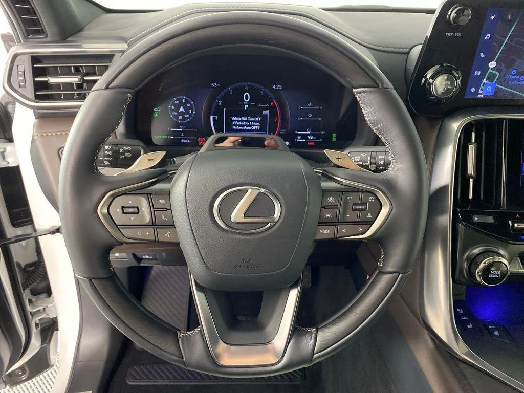 Used 2025 Eminent White Pearl Lexus LX 700h Luxury image 77