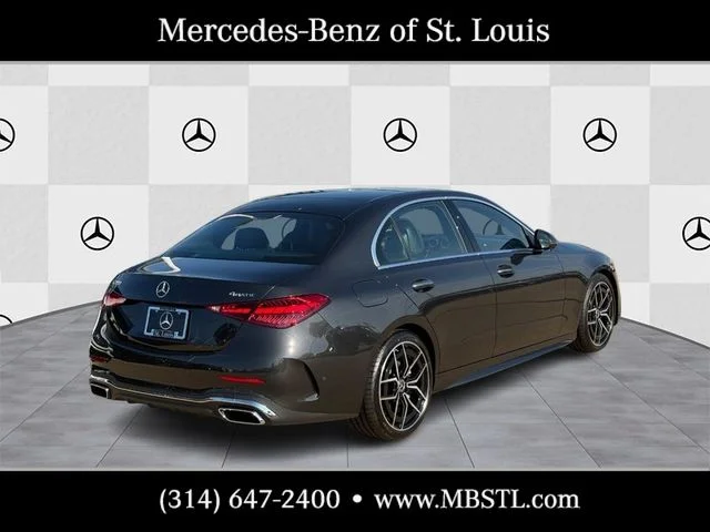 New 2026 Graphite Grey Metallic Mercedes-Benz C 300 image 3