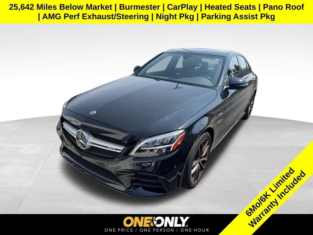 Used 2020 Black Mercedes-Benz C 43 AMG® image 1