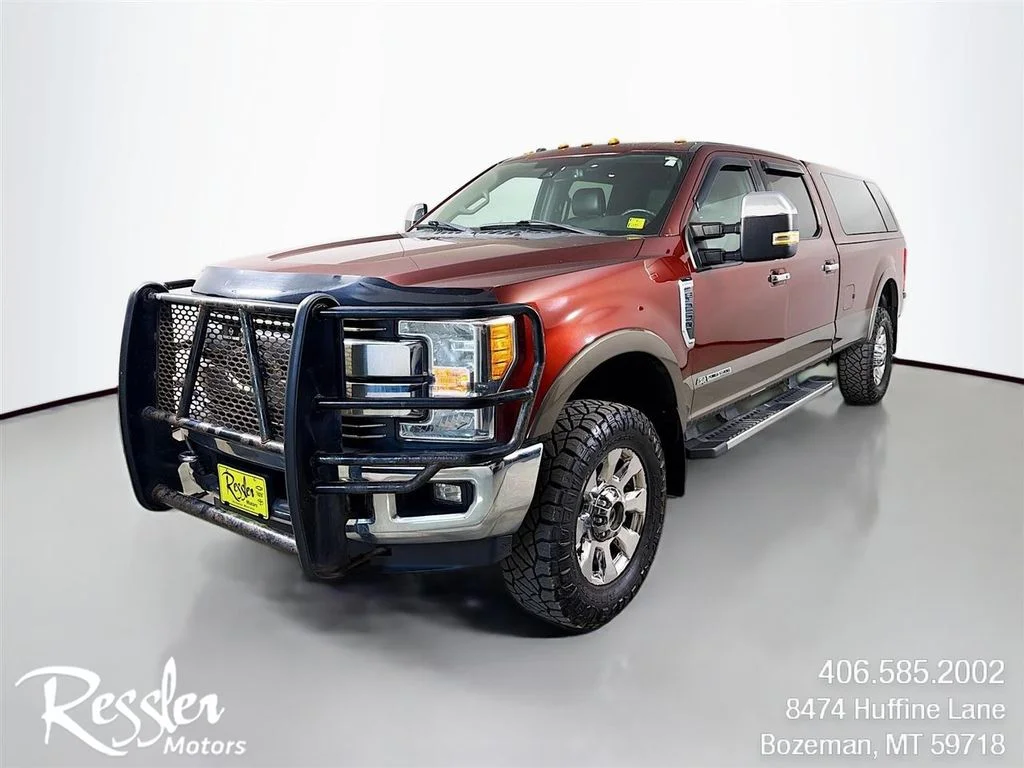 Used 2017 Red Ford Lariat image 1