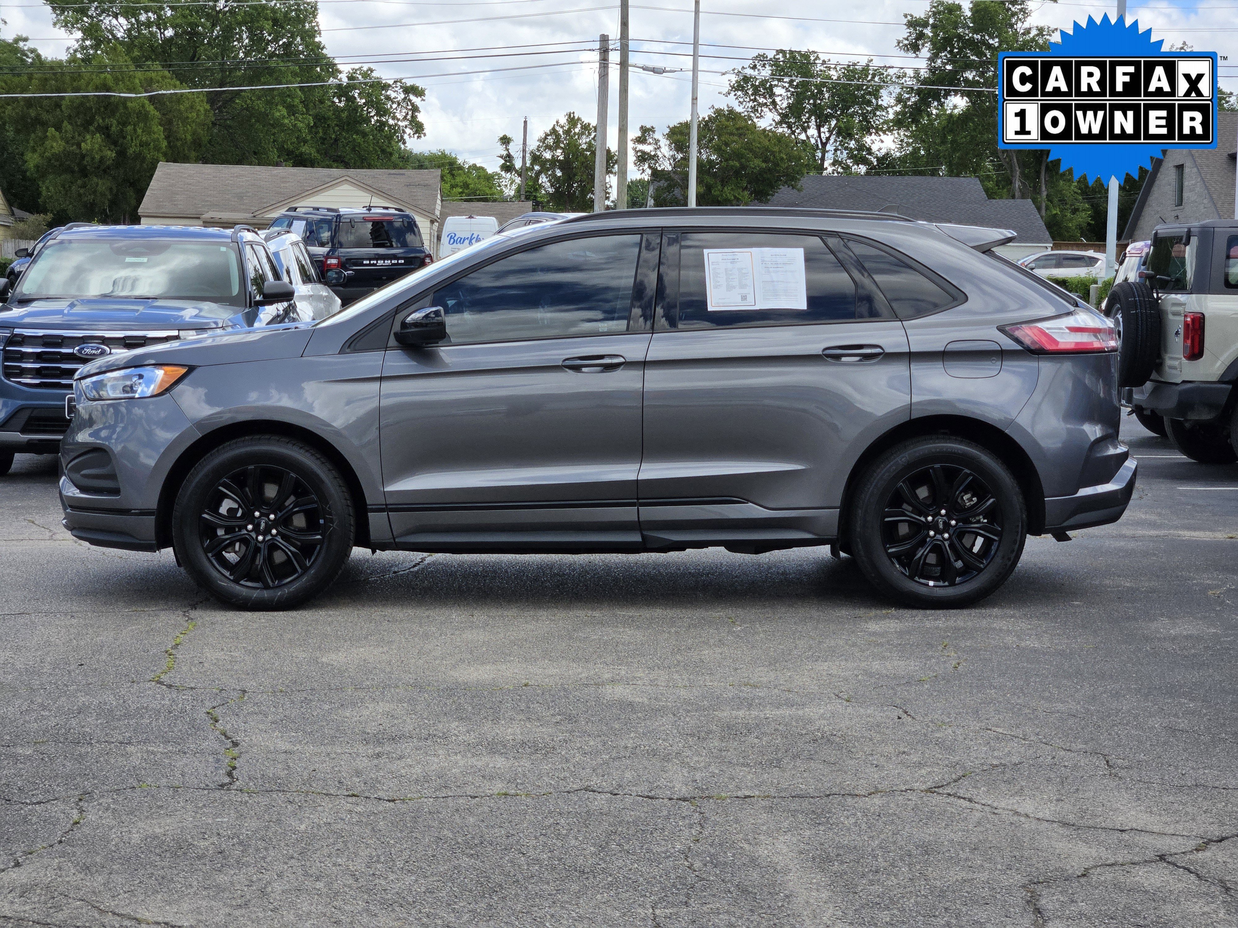 Certified Used 2023 Gray Metallic Ford SE image 4