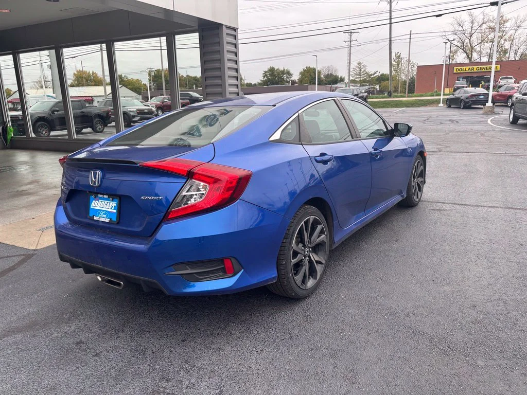 Used 2021 Blue Honda Sport image 5